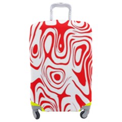 Red Luggage Cover (medium) by nateshop