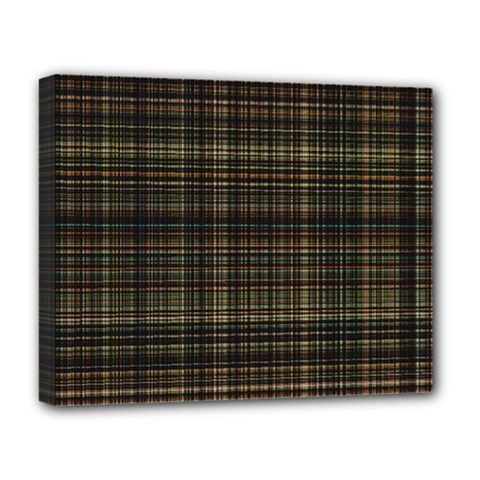 Plaid Deluxe Canvas 20  X 16  (stretched)