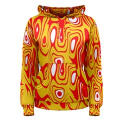 Red-yellow Women s Pullover Hoodie by nateshop