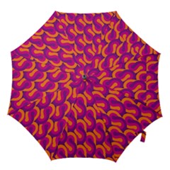 Retro-pattern Hook Handle Umbrellas (large) by nateshop