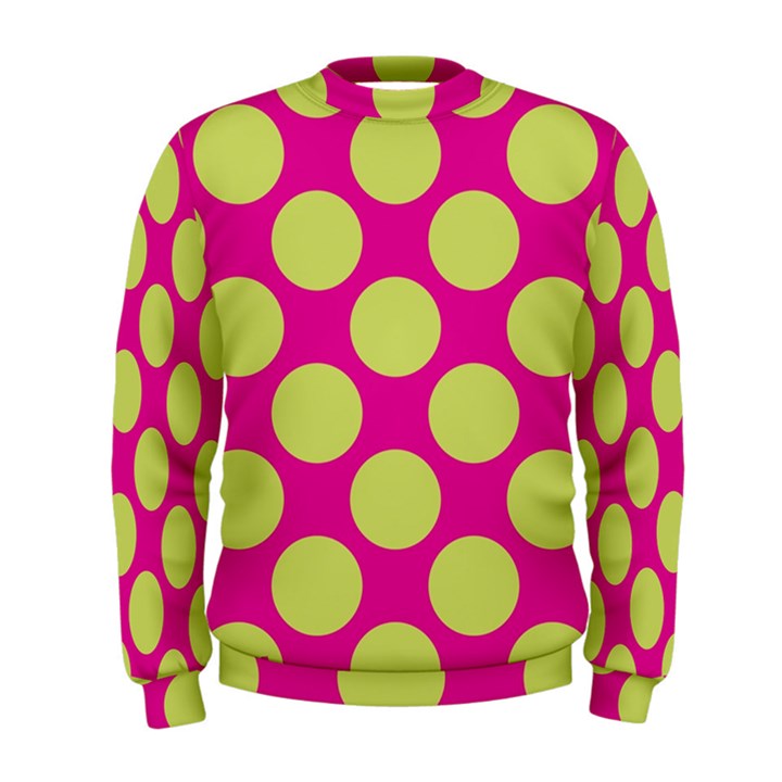 Seamless, Polkadot Men s Sweatshirt