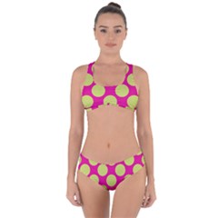 Seamless, Polkadot Criss Cross Bikini Set by nateshop