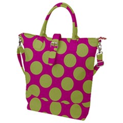 Seamless, Polkadot Buckle Top Tote Bag by nateshop