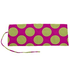 Seamless, Polkadot Roll Up Canvas Pencil Holder (s) by nateshop