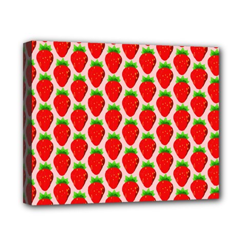 Strawberries Canvas 10  X 8  (stretched) by nateshop