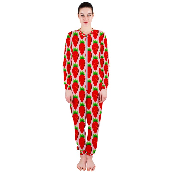 Strawberries OnePiece Jumpsuit (Ladies)