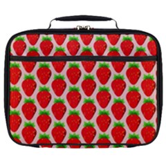 Strawberries Full Print Lunch Bag