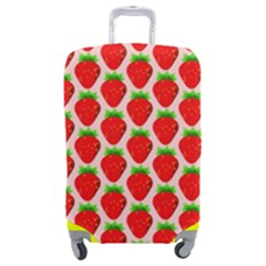 Strawberries Luggage Cover (medium) by nateshop