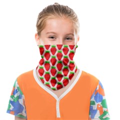 Strawberries Face Covering Bandana (kids) by nateshop