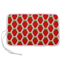 Strawberries Pen Storage Case (m) by nateshop