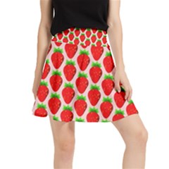 Strawberries Waistband Skirt by nateshop