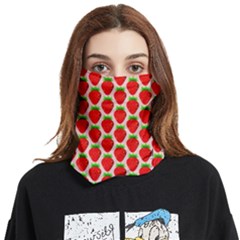 Strawberries Face Covering Bandana (two Sides) by nateshop