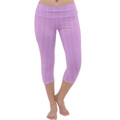 Stripes Capri Yoga Leggings by nateshop