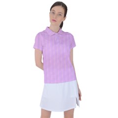 Stripes Women s Polo Tee