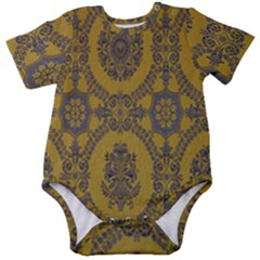 Tapestry Baby Short Sleeve Onesie Bodysuit by nateshop