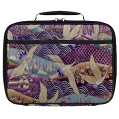 Textile Fabric Pattern Full Print Lunch Bag