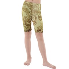 Texture Kids  Mid Length Swim Shorts by nateshop