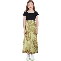 Texture Kids  Flared Maxi Skirt by nateshop