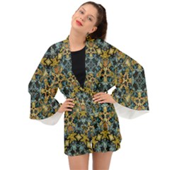 Tile (2) Long Sleeve Kimono by nateshop