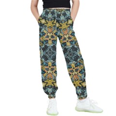 Tile (2) Kids  Elastic Waist Pants by nateshop