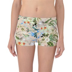 Tropical Fabric Textile Reversible Boyleg Bikini Bottoms by nateshop