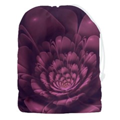 Fractal Blossom Flower Bloom Drawstring Pouch (3xl)