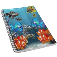 Aquarium Fish Tank Sea Life 5 5  X 8 5  Notebook