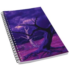 Forest Night Heaven Cloud Nature 5 5  X 8 5  Notebook