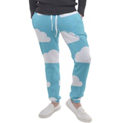 Clouds Blue Pattern Men s Jogger Sweatpants