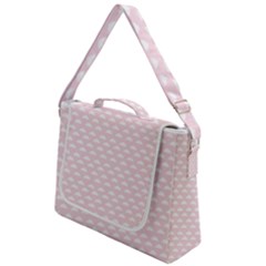 Little Clouds Pattern Pink Box Up Messenger Bag by ConteMonfrey