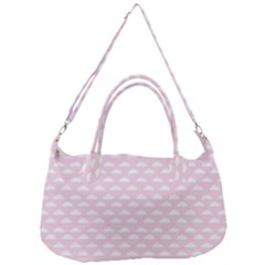Little Clouds Pattern Pink Removal Strap Handbag by ConteMonfrey