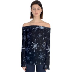 The Most Beautiful Stars Off Shoulder Long Sleeve Top by ConteMonfrey