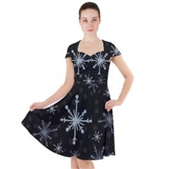The Most Beautiful Stars Cap Sleeve Midi Dress by ConteMonfrey