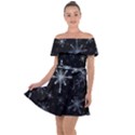 The Most Beautiful Stars Off Shoulder Velour Dress View1