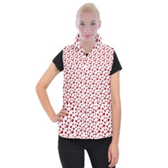 Billions Of Hearts Women s Button Up Vest by ConteMonfrey