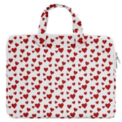 Billions Of Hearts Macbook Pro 13  Double Pocket Laptop Bag by ConteMonfrey