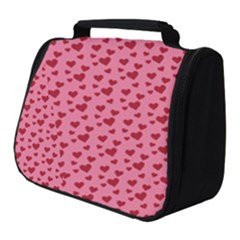 Cute Little Hearts Full Print Travel Pouch (small) by ConteMonfrey