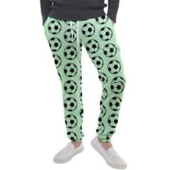 Pattern Ball Soccer Background Men s Jogger Sweatpants by Wegoenart