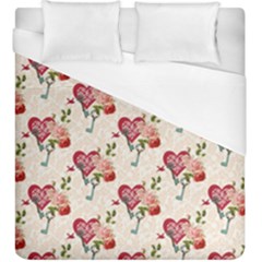 Key To The Heart Duvet Cover (king Size) by ConteMonfrey