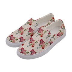 Key To The Heart Women s Canvas Slip Ons by ConteMonfrey