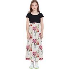 Key To The Heart Kids  Flared Maxi Skirt by ConteMonfrey