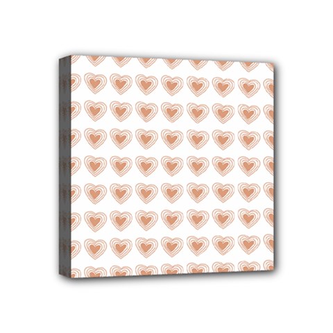 Sweet Hearts Mini Canvas 4  X 4  (stretched) by ConteMonfrey