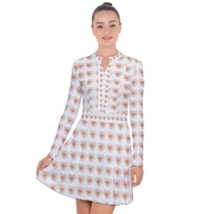 Sweet Hearts Long Sleeve Panel Dress by ConteMonfrey