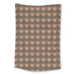 Sweet Hearts  Candy Vibes Large Tapestry by ConteMonfrey