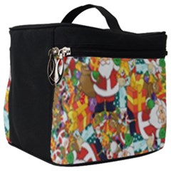 Background-santaclaus-gift-christmas Make Up Travel Bag (big) by nateshop