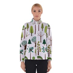 Chrismas Tree Greeen  Women s Bomber Jacket by nateshop