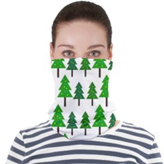 Chrismas Tree Greeen Face Seamless Bandana (adult) by nateshop