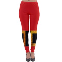 Christmas-acessories,santaclaus Lightweight Velour Leggings by nateshop