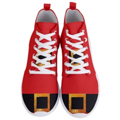 Christmas-acessories,santaclaus Men s Lightweight High Top Sneakers by nateshop