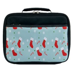 Christmas-pattern -christmas-stockings Lunch Bag by nateshop